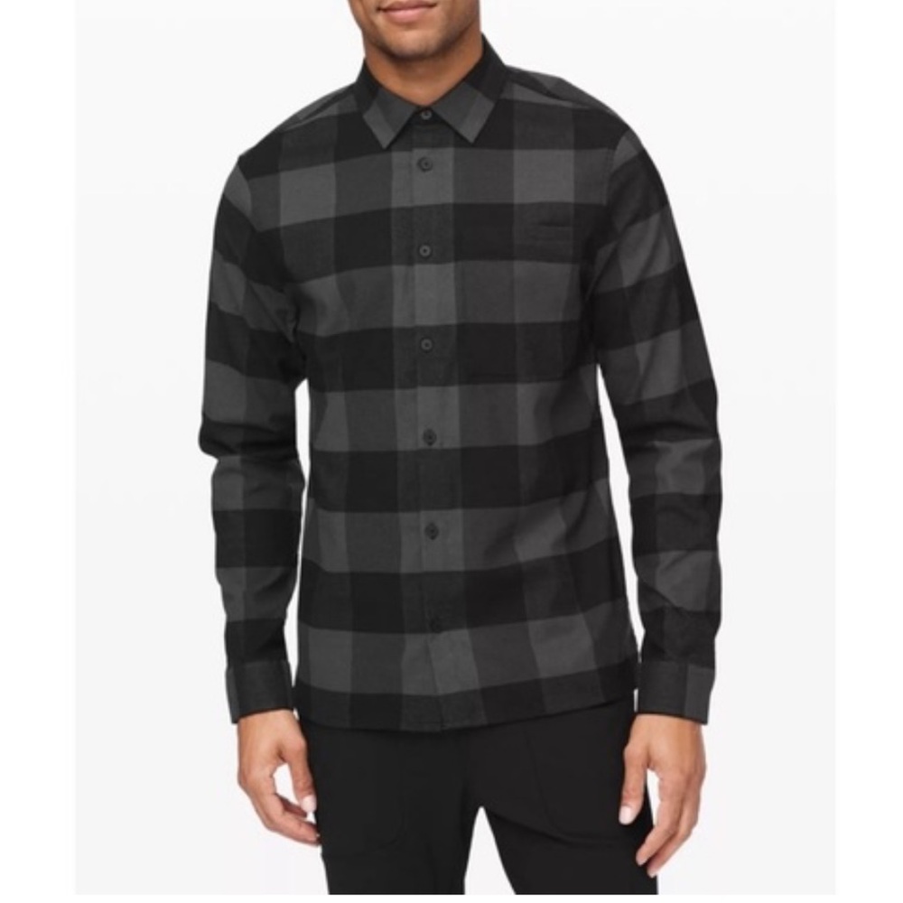 Lululemon Mason’s Peak Long Sleeve Flannel Shirt - Picture 2 of 6